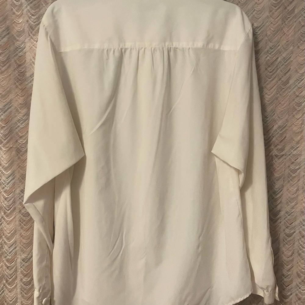 Embroidered Cream Blouse - Picture 3 of 4